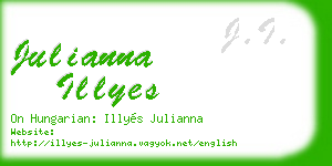 julianna illyes business card
