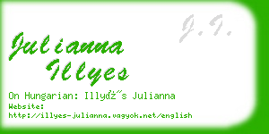 julianna illyes business card